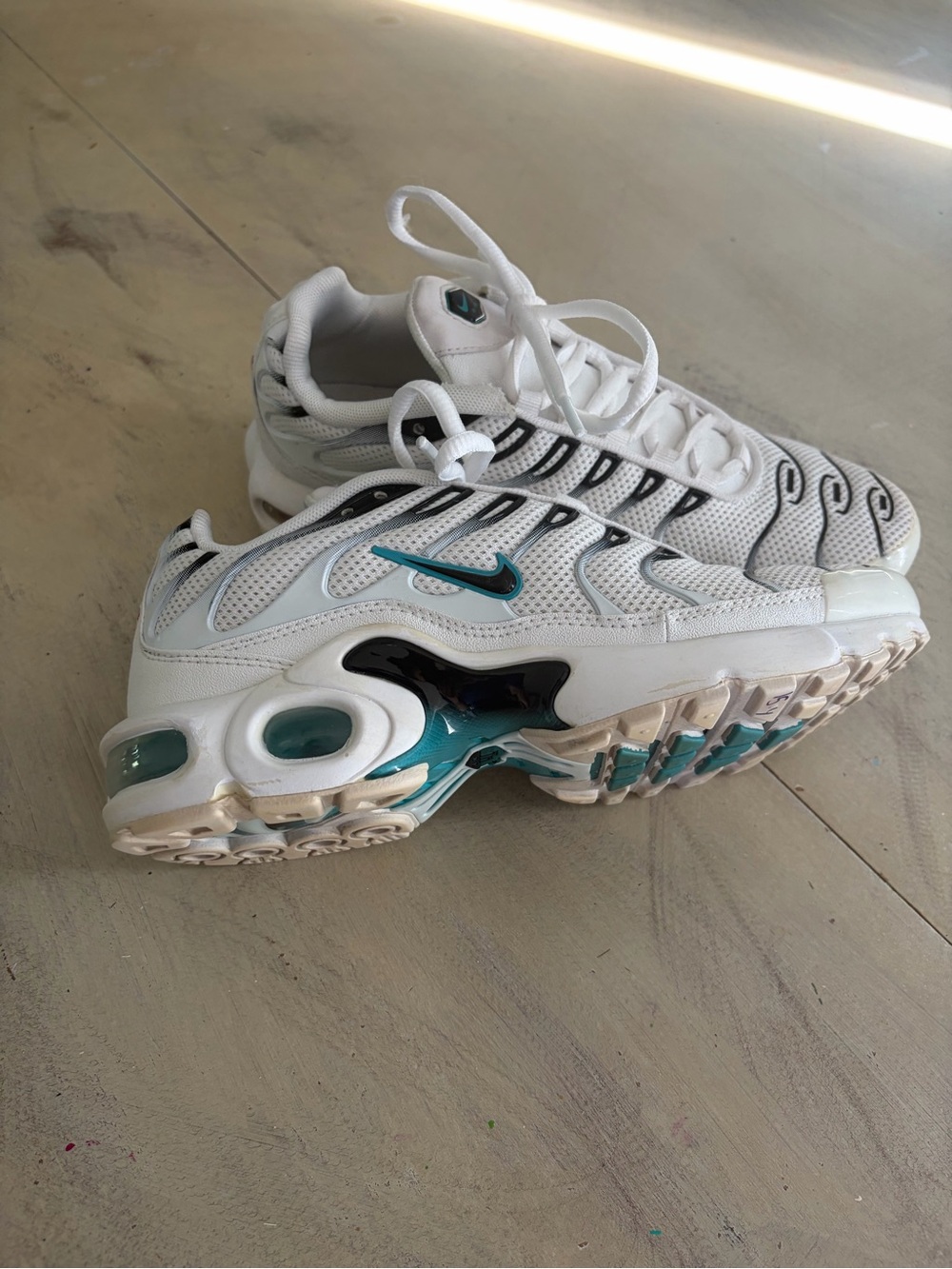 Vintage Nike Air Max Plus Dusty Cactus AO9340-100 Size 5.5Y / Women’s Size 7 - Picture 3 of 9